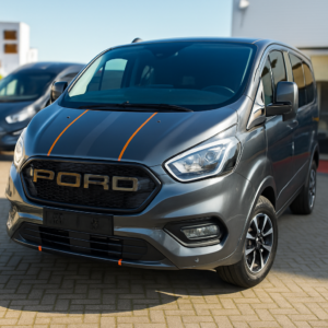 Raptor grill glans zwart Ford Transit Custom 2018 - 2023