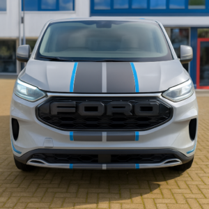 Raptor grill glans/mat zwart Ford Transit Custom 2023 - heden